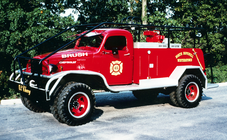 Retired 1942 Chevy Brush Truck